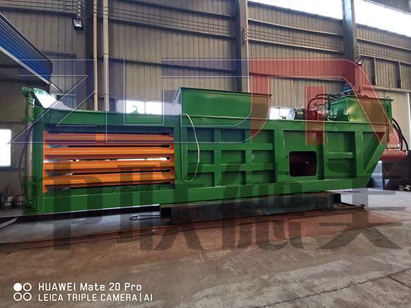 臥式半自動廢紙打包機