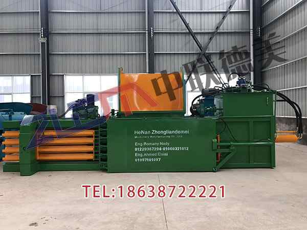 湖北160廢紙打包機操作流程