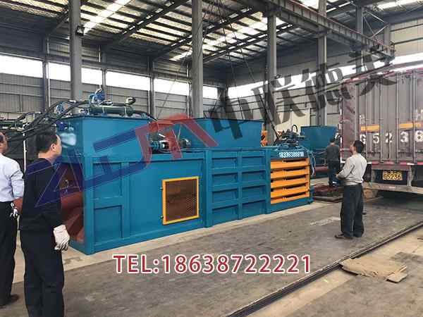 湖北臥式半自動廢紙打包機參數