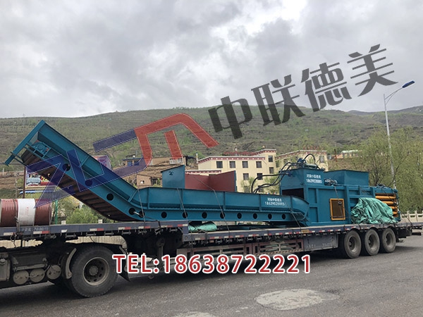 吉林臥式廢紙打包機視頻